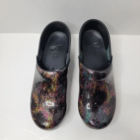 Dansko Women's Size 39 (US Size 9) Clog Shoes Slip On Multicolor - Picture 4 of 11